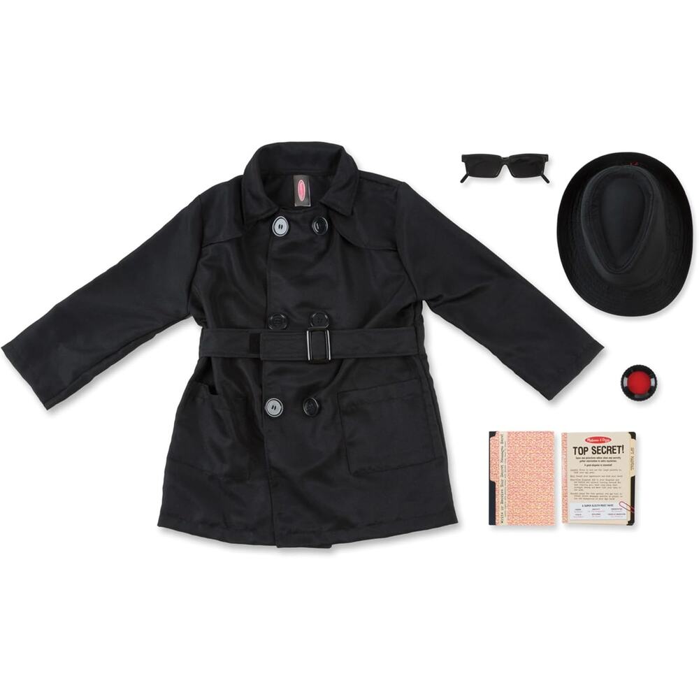 Melissa & Doug Spy Costume Role Play Set NWT